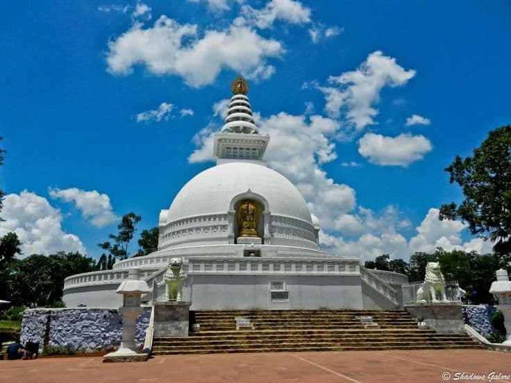 Vishwa Shanti Stupa - Tourism destination in Bihar
